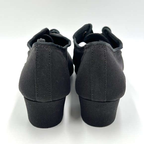 7W 7 WIDE Capezio Womens BR74 Practice Cuban Ballroom Dance‎ Shoes Heels - Picture 6 of 11